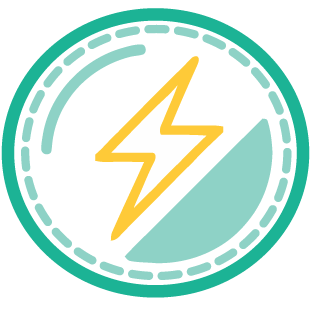 embroidered patch icon