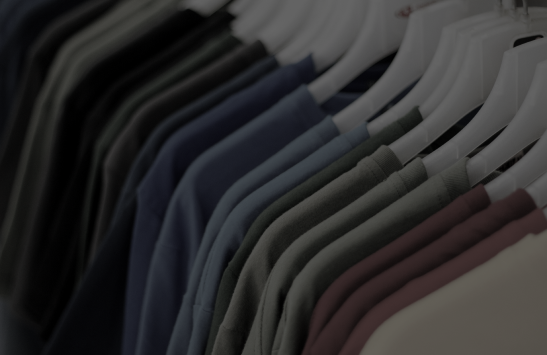 Stack of custom clothing products