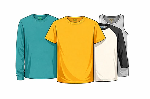 Select neck prints as a branding option